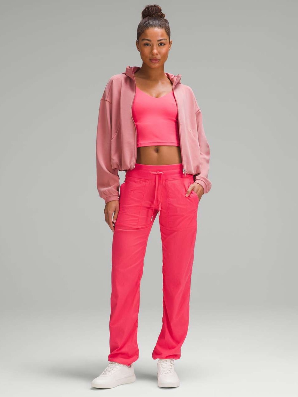Lululemon Dance Studio Mid-Rise Pants (size 2) in Glaze Pink